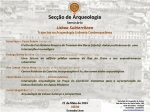 Seminário Lisboa Subterrânea - Trajectos na Arqueologia Lisboeta Contemporânea